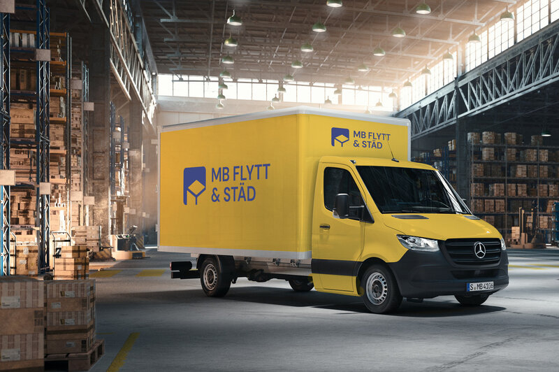 MB Flytt lastbil